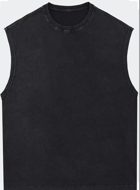 Débardeur style Homme avec impression d'images et de mots motivants